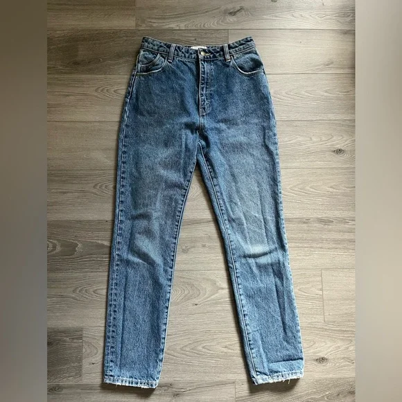 ROLLA'S High Rise Light Blue Mom Jeans - Picture 3 of 7